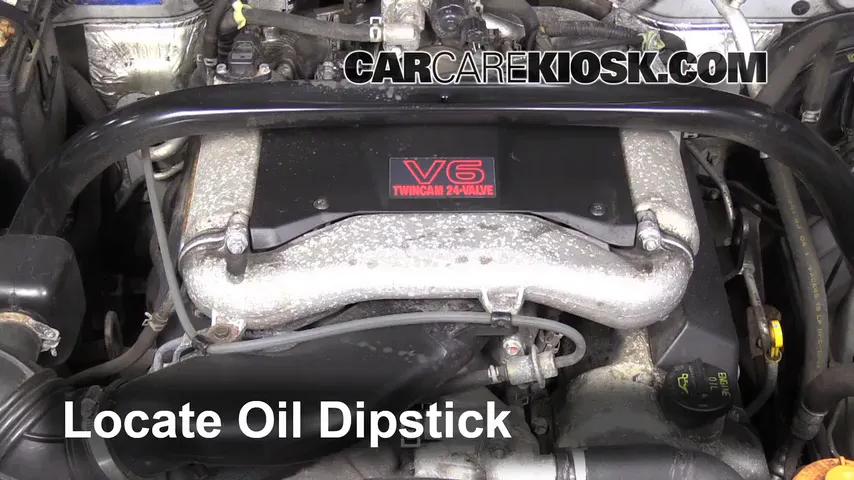 2003 Suzuki XL-7 Touring 2.7L V6 Oil Check Oil Level